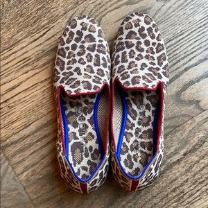 Rothy’s leopard loafer shoes size 10
